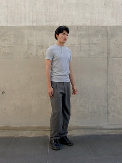 SLIM HENLEY SHIRT