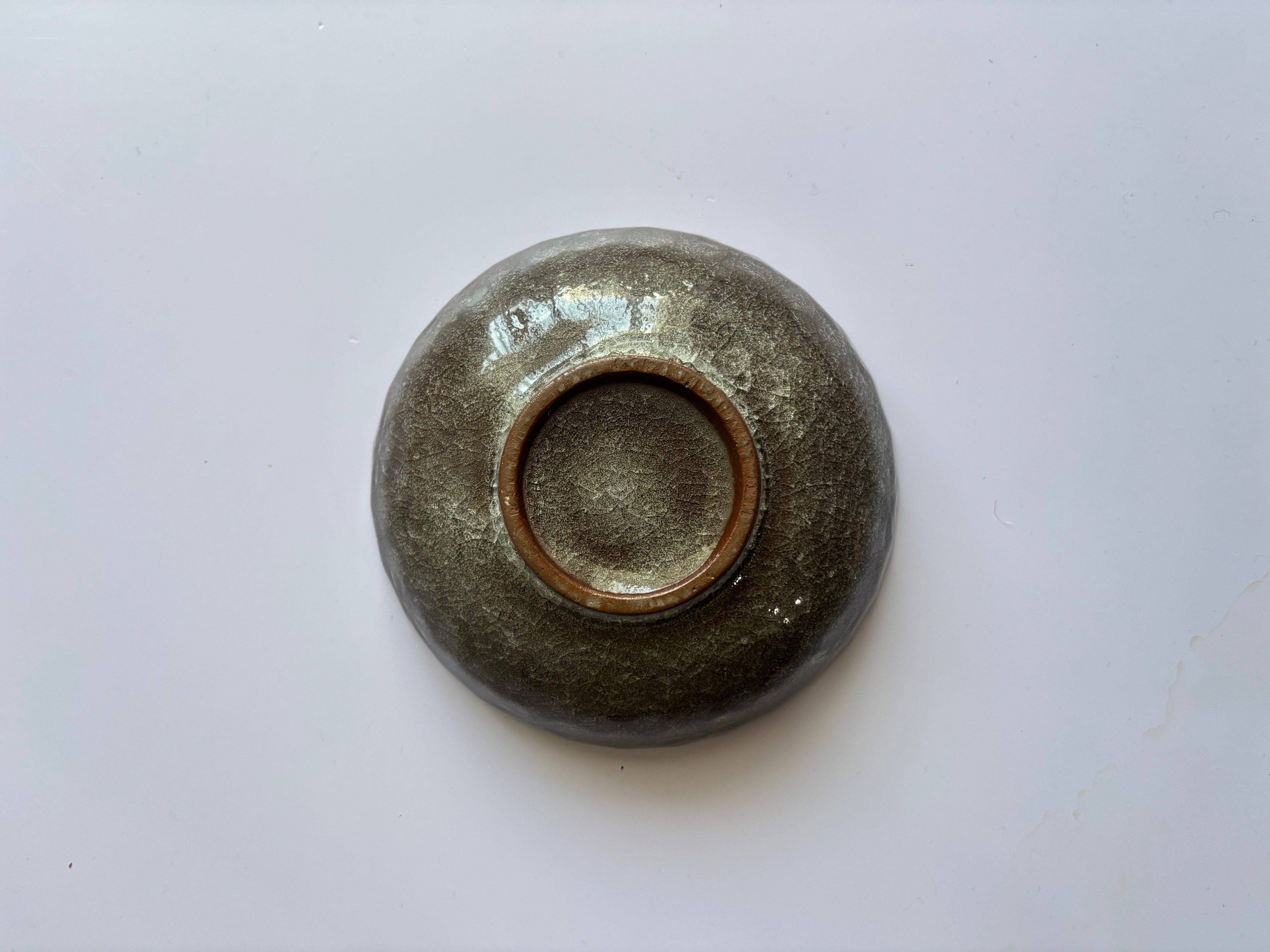 Japanese traditional plate (brown)